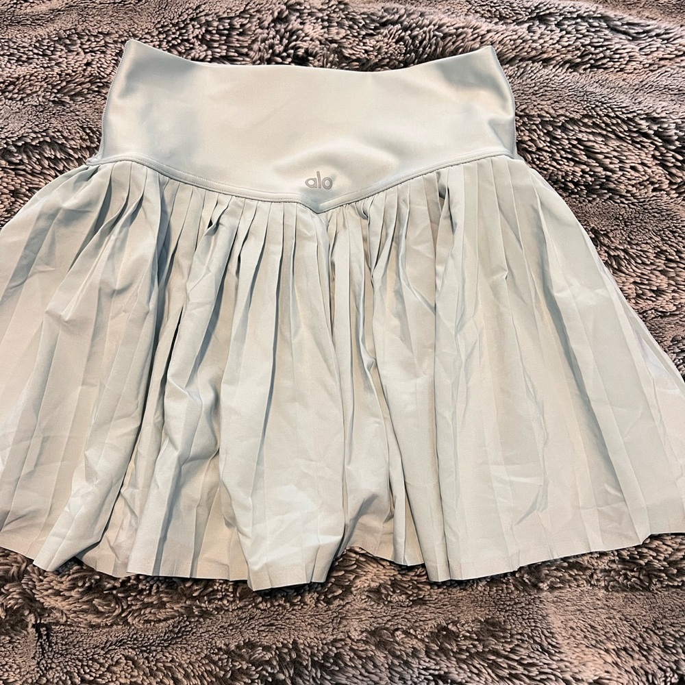 ALO Yoga Light blue Mini Skirt